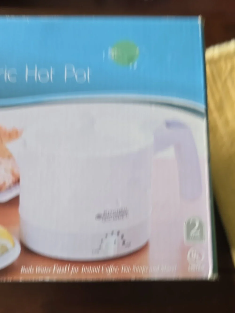 32 oz Electric Hot Pot - White